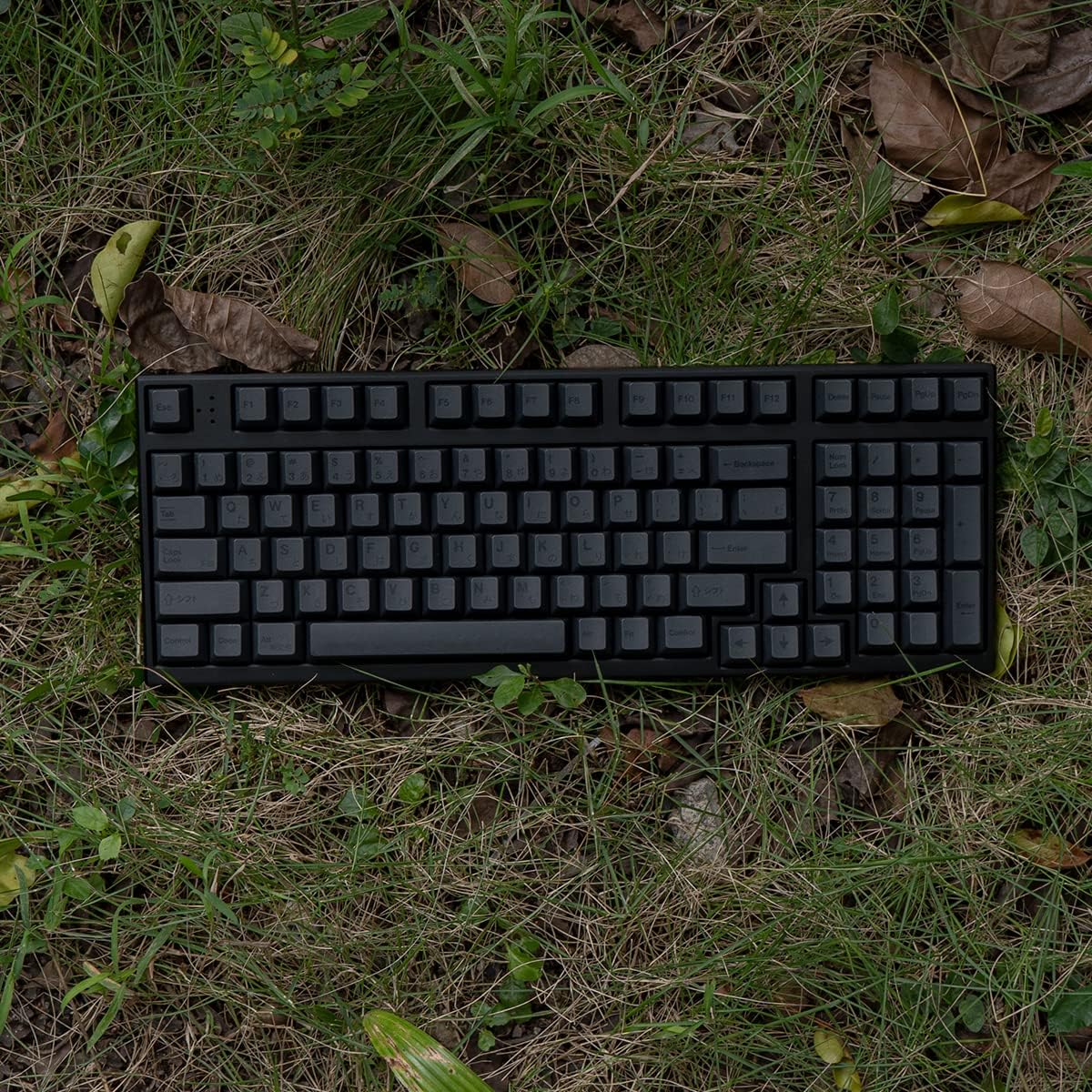 PBT Japanese Gray Keycaps 144 Keys Cherry Profile DYE-Sub Custom Minimalist Keycaps for 60% 65% 70% 75% Cherry Gateron MX Switches Mechanical Keyboards